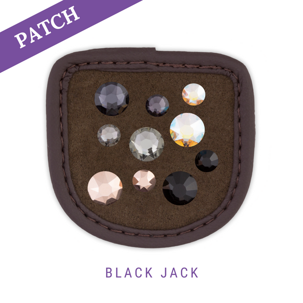 Black Jack by Anna Den Reithandschuh Patch braun