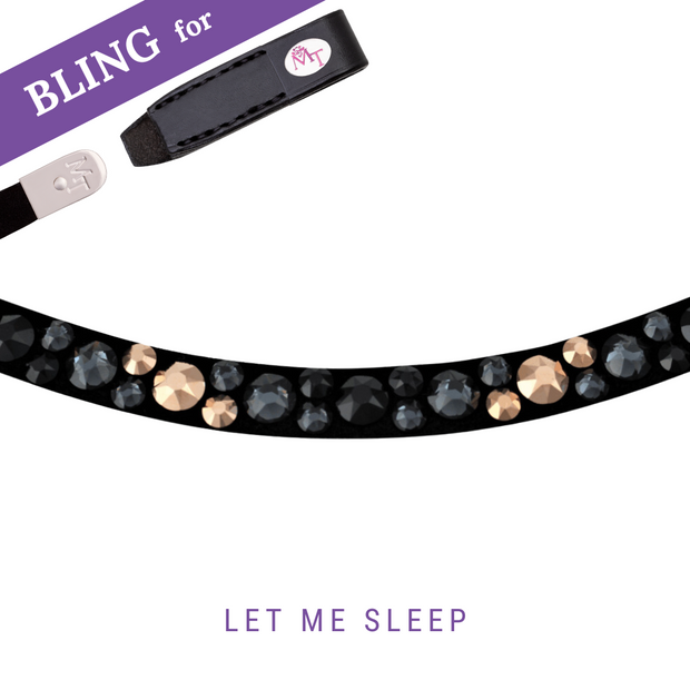 Let me sleep Stirnband Bling Swing