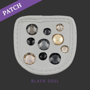 Black Soul Reithandschuh Patches