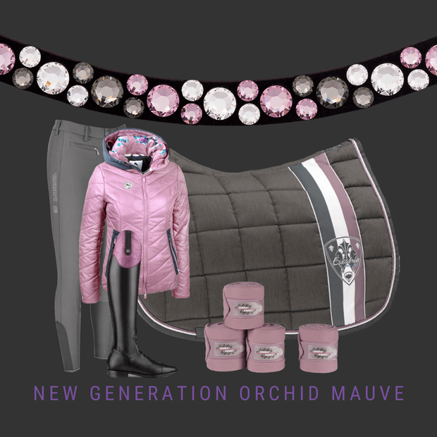 New Generation Orchid Mauve Stirnband Bling Classic