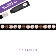 Q's Brownie by Chrissi Stirnband Bling Classic