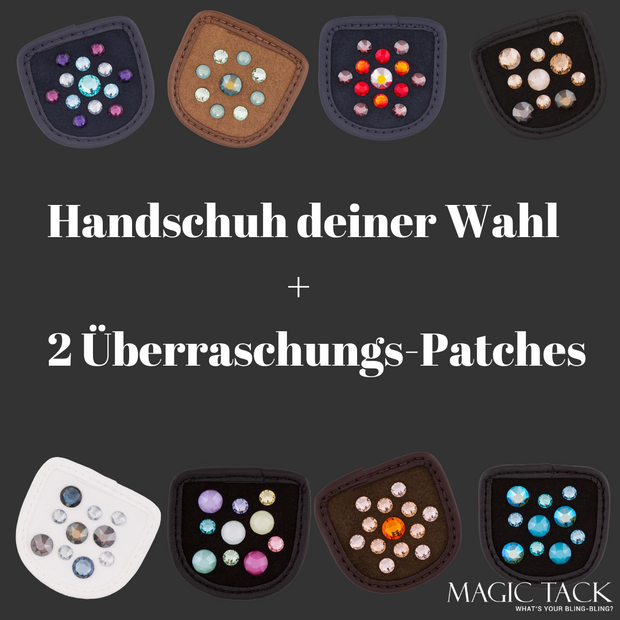 Reithandschuh Blau - Überraschungspaket