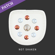 Not Shaken by Cubilox Reithandschuh Patch weiß